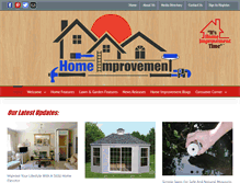 Tablet Screenshot of homeimprovementtime.com